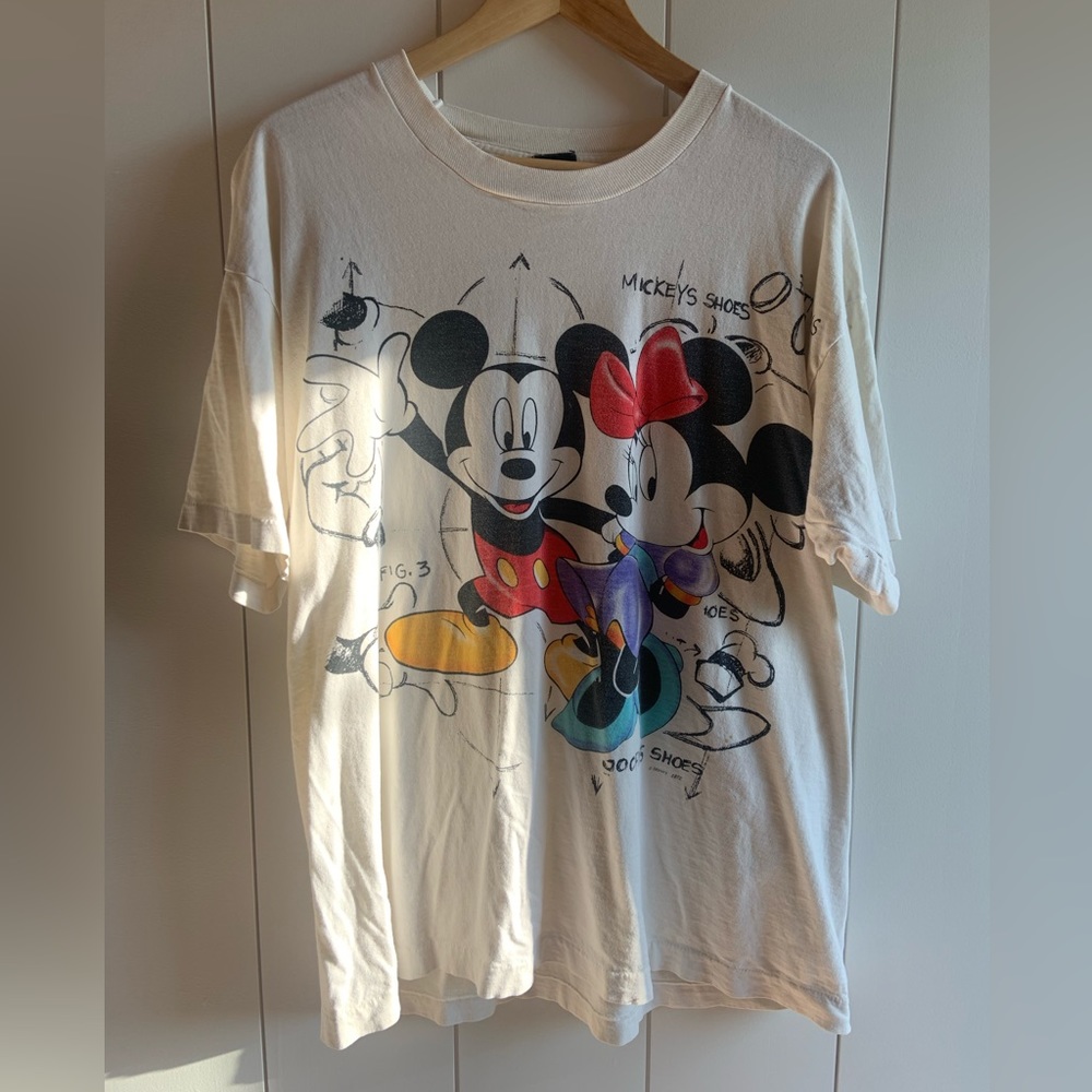 SOLD Vintage Mickey Mouse Shirt 90s Large